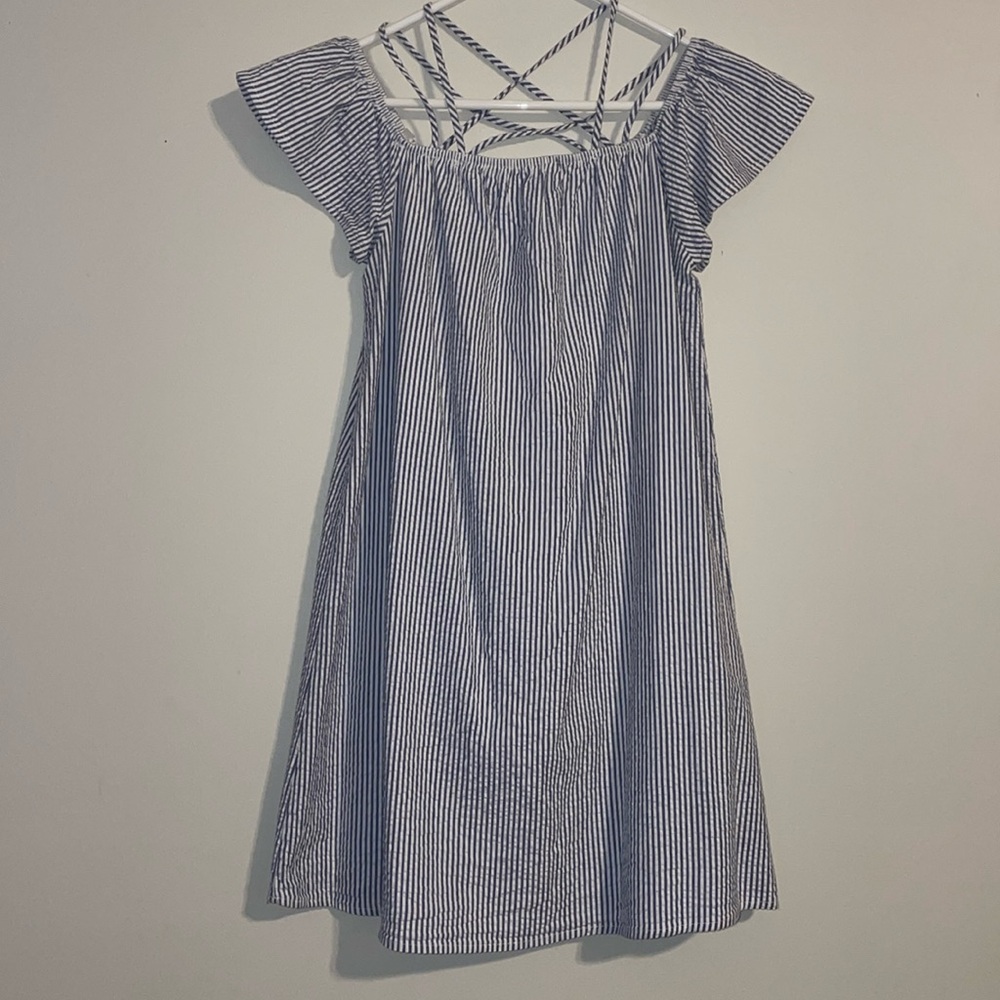 Seersucker boutique dress